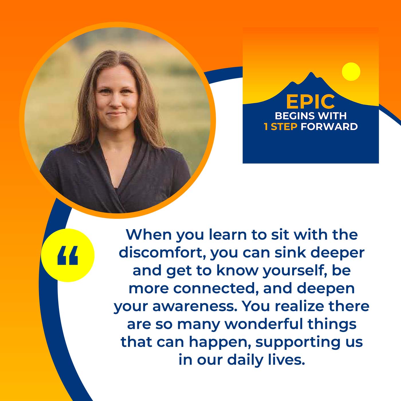 EPIC Begins With 1 Step Forward | Rebecca Doring | Embracing Detours