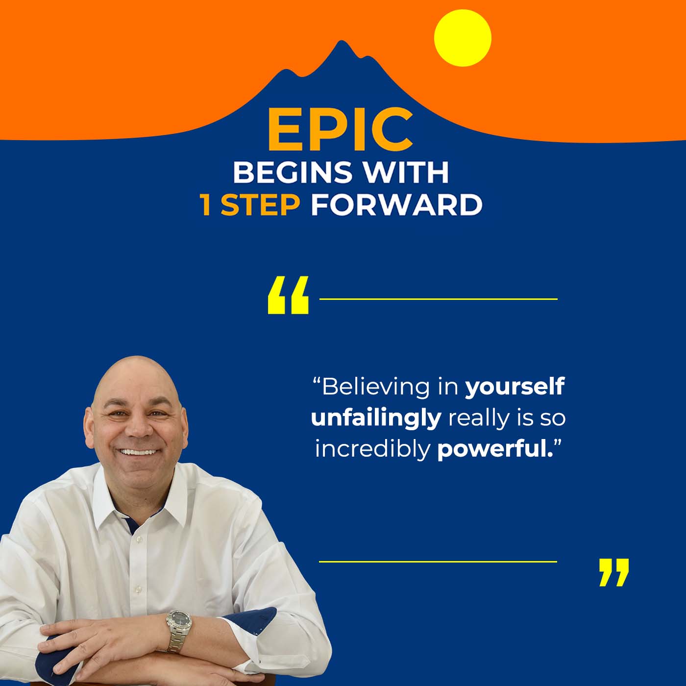 EPIC Begins With 1 Step Forward | Rebecca Doring | Embracing Detours