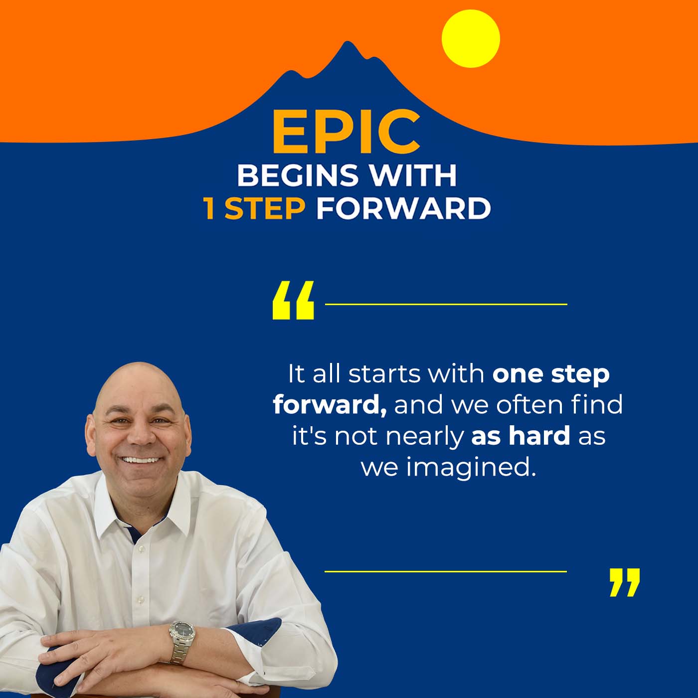 EPIC Begins With 1 Step Forward | Elma Linz Kanefield | Performance Potential