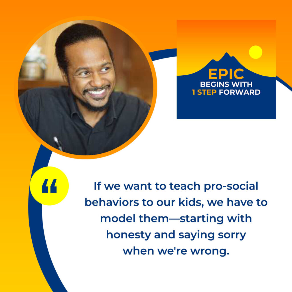 EPIC Begins With 1 Step Forward | Marcus Higgs | Preteen Communication