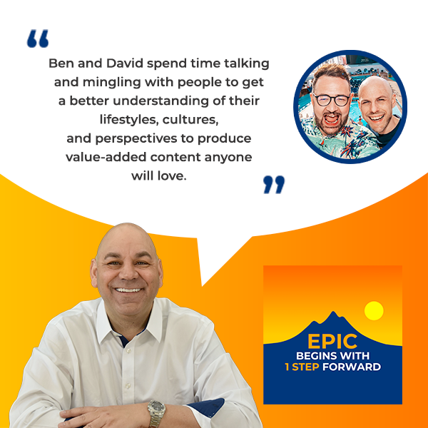 EPIC Begins With 1 Step Forward | Ben And David | Cruise Review