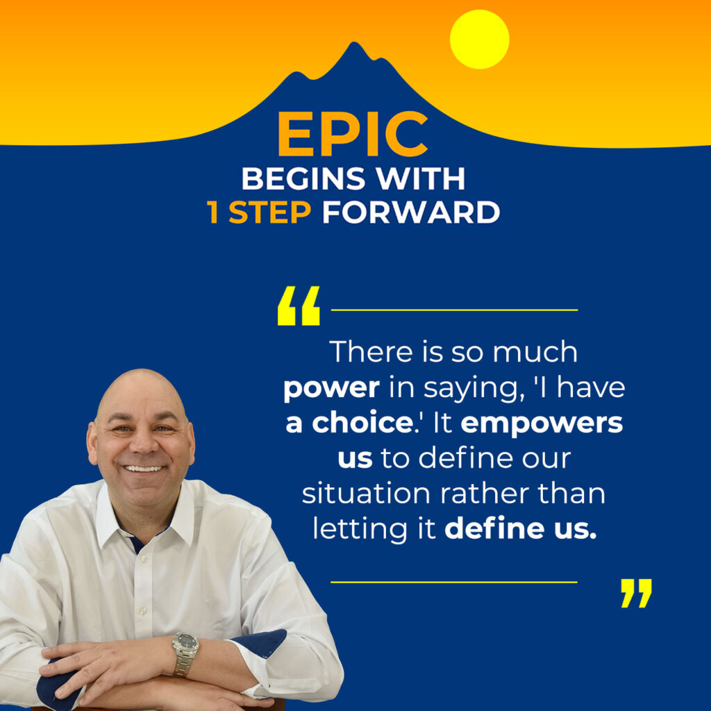 EPIC Begins With 1 Step Forward | Ray Martin | Self Discovery