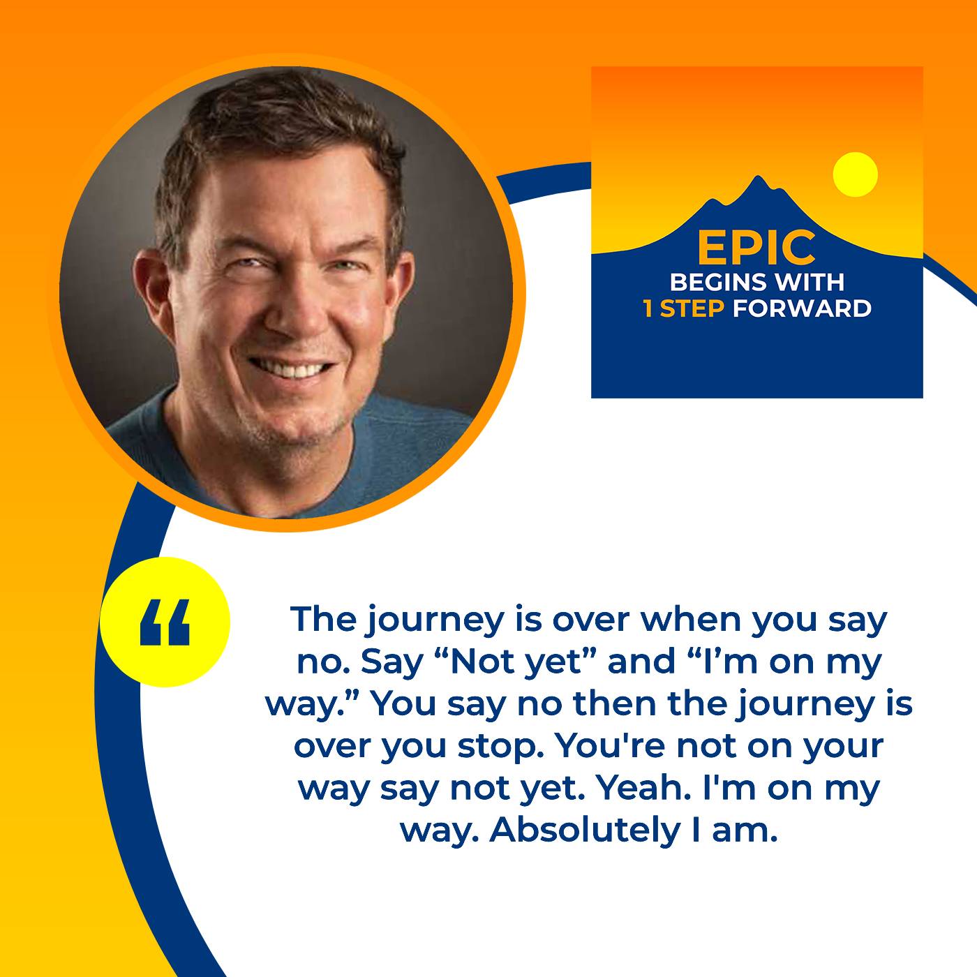 EPIC Begins With 1 Step Forward | Terry Fossum | Embracing Failures