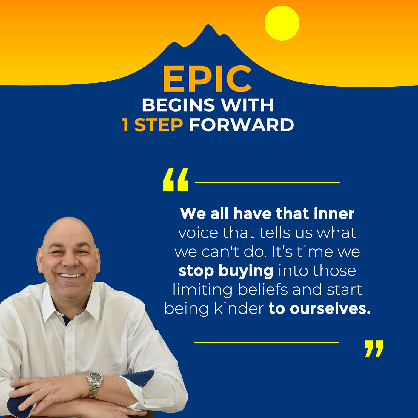 EPIC Begins With 1 Step Forward | Peter Teuscher | Overcoming Limiting Beliefsith 1 Step Forward | Peter Teuscher | Overcoming Limiting Beliefs