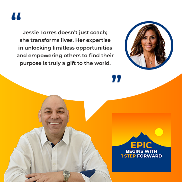 EPIC Begins With 1 Step Forward | Jessie Torres | Finding Light