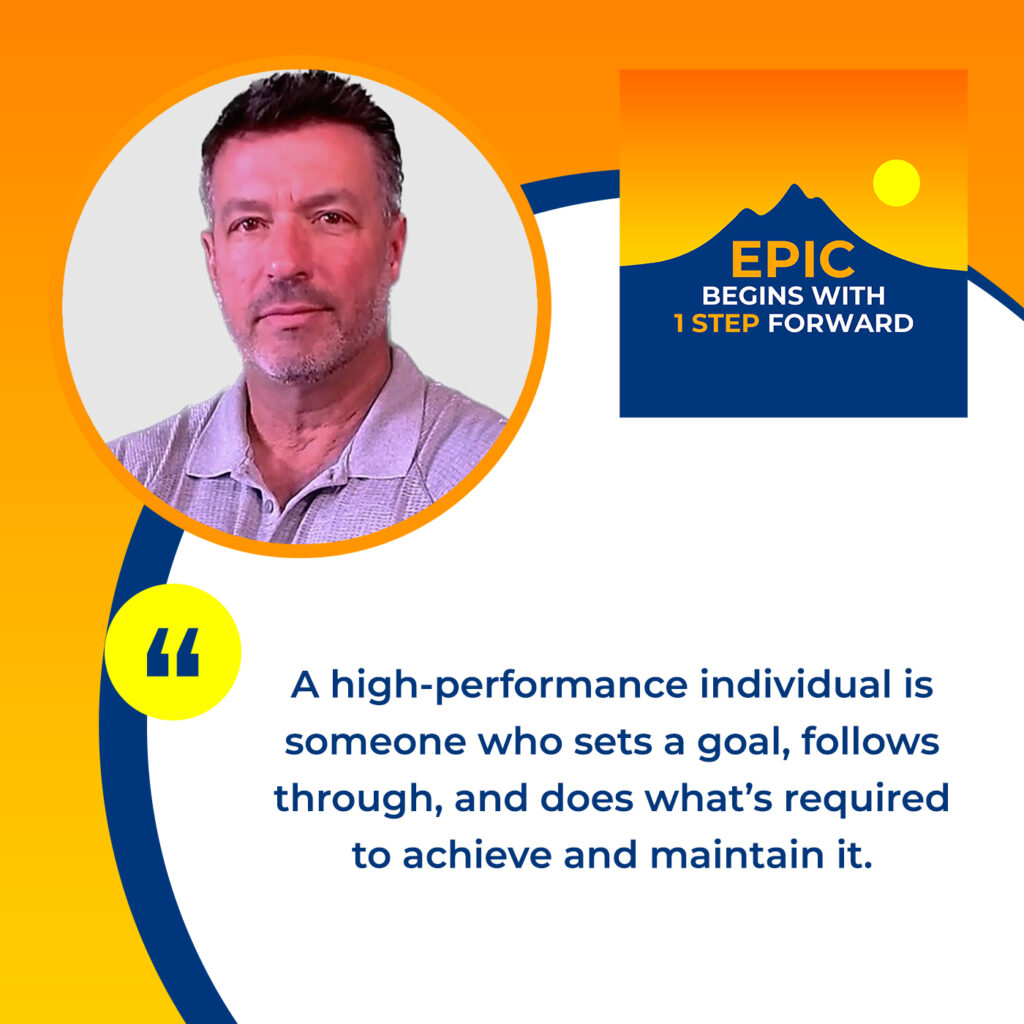 EPIC Begins With 1 Step Forward | Shane Perry | Peak Performance