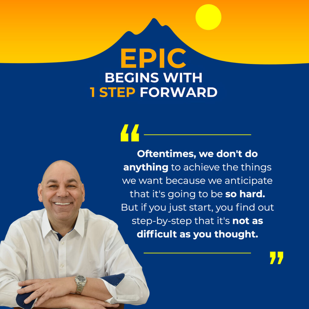 EPIC Begins With 1 Step Forward | Shane Perry | Peak Performance