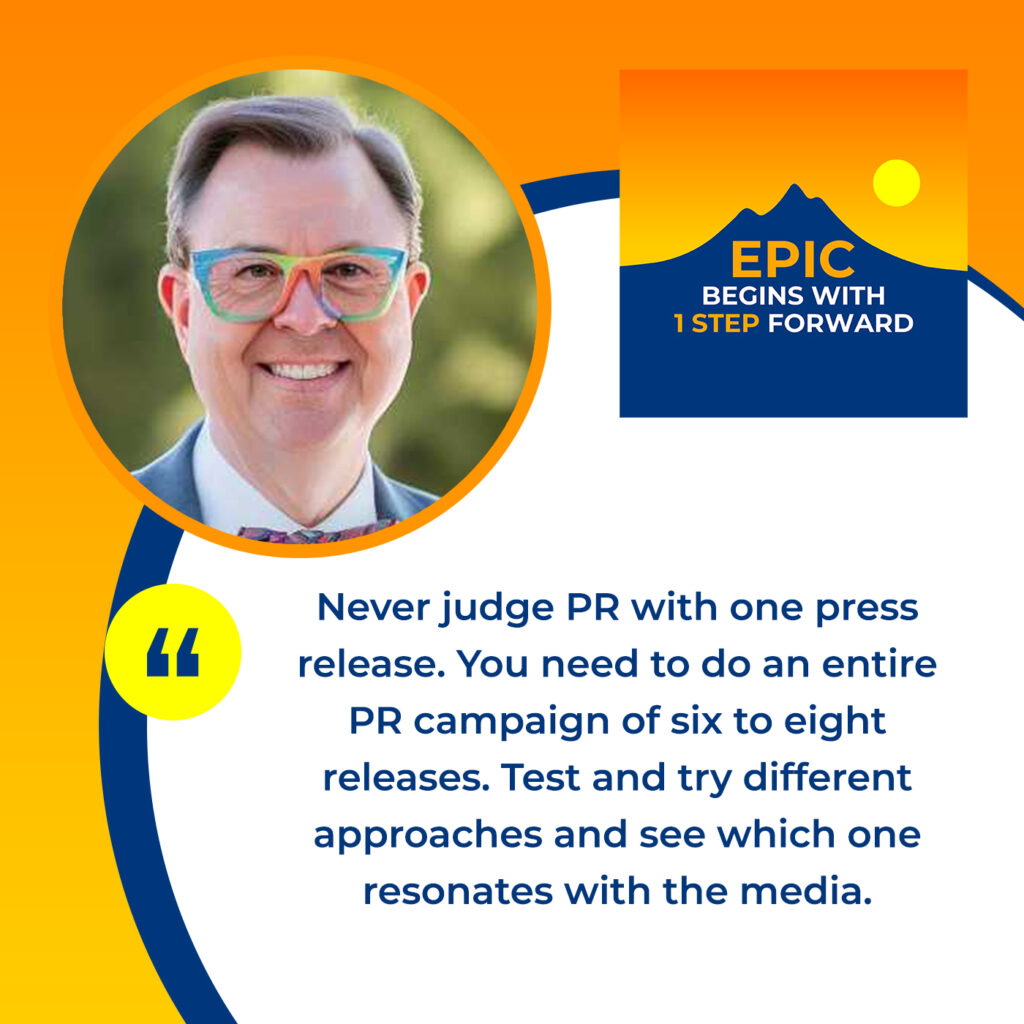 EPIC Begins With 1 Step Forward | Mickie Kennedy | Mastering PR