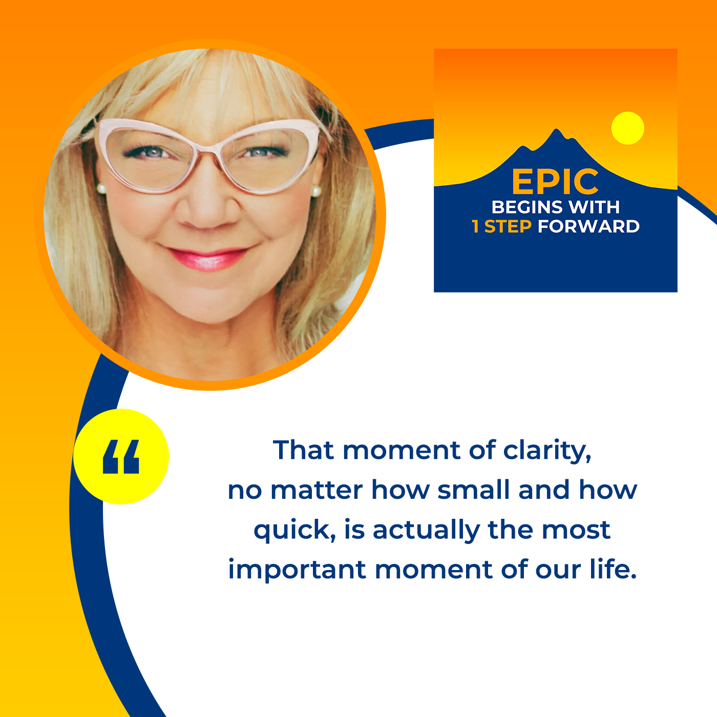 EPIC Begins With 1 Step Forward | Rhonda Britten | Fearless Living