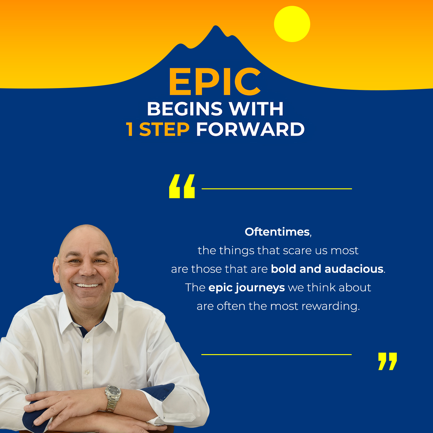 EPIC Begins With 1 Step Forward | Rhonda Britten | Fearless Living