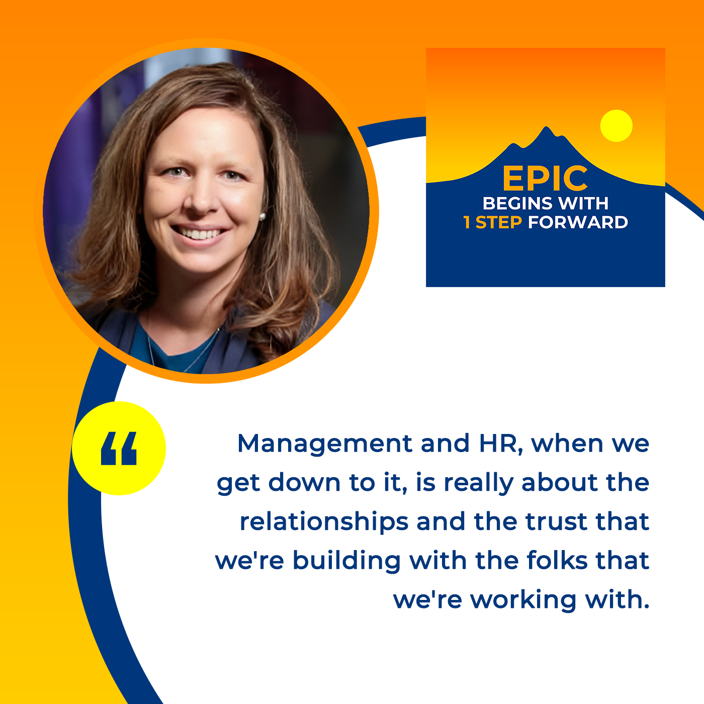 EPIC Begins With 1 Step Forward | Traci Austin | HR Strategy