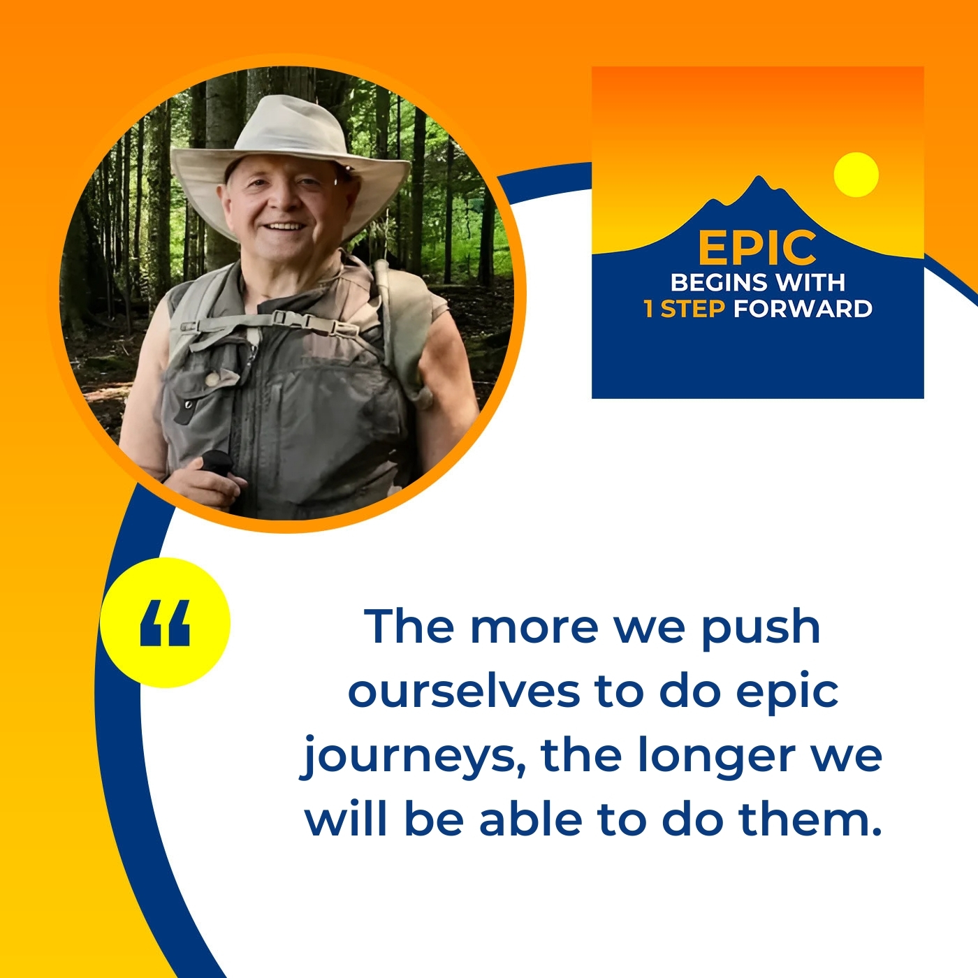 EPIC Begins With 1 Step Forward | Rand Timmerman | Hiking