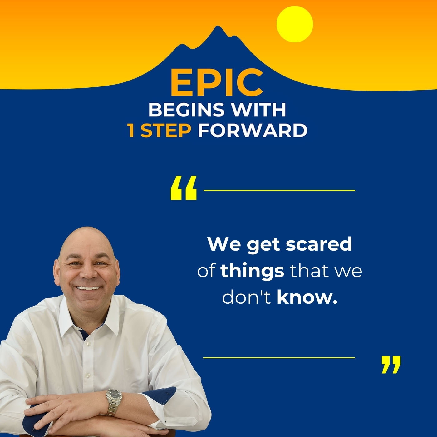 EPIC Begins With 1 Step Forward | Marianne Hickman | Professional Speaking