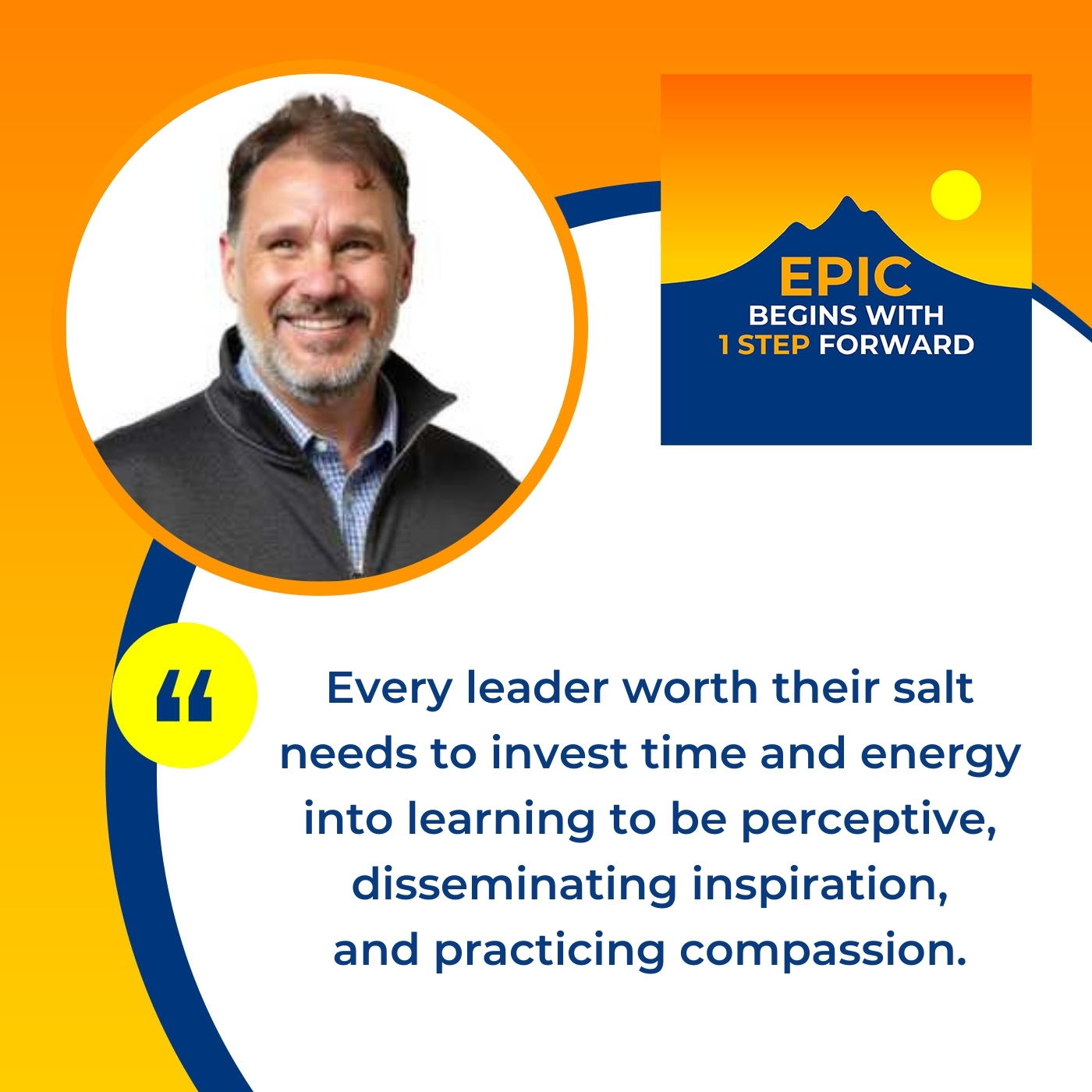 EPIC Begins With 1 Step Forward | Dr. Matt Kutz | Leadership