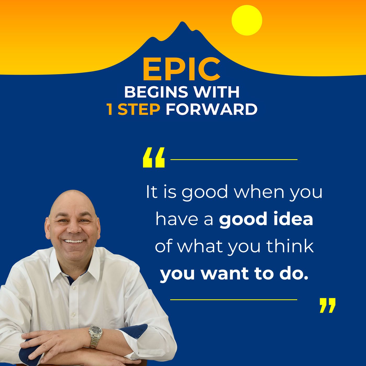 EPIC Begins With 1 Step Forward | Trent Carter | Addiction