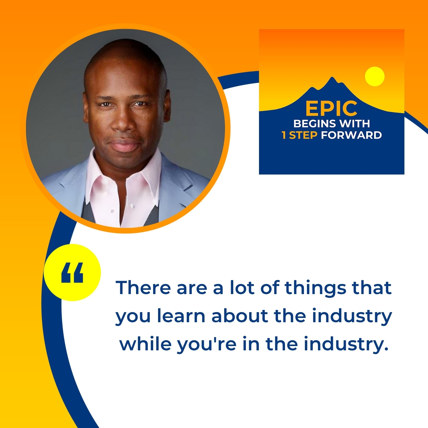 EPIC Begins With 1 Step Forward | Troy Horne | Not-Yet Dreams