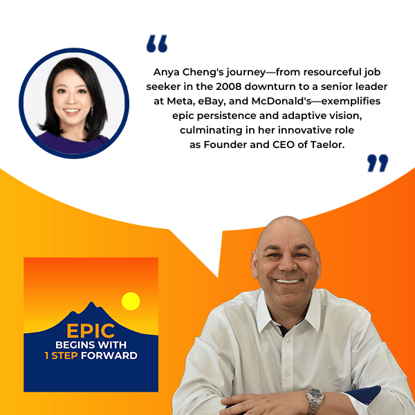 EPIC Begins With 1 Step Forward | Anya Cheng | AI Powered Style