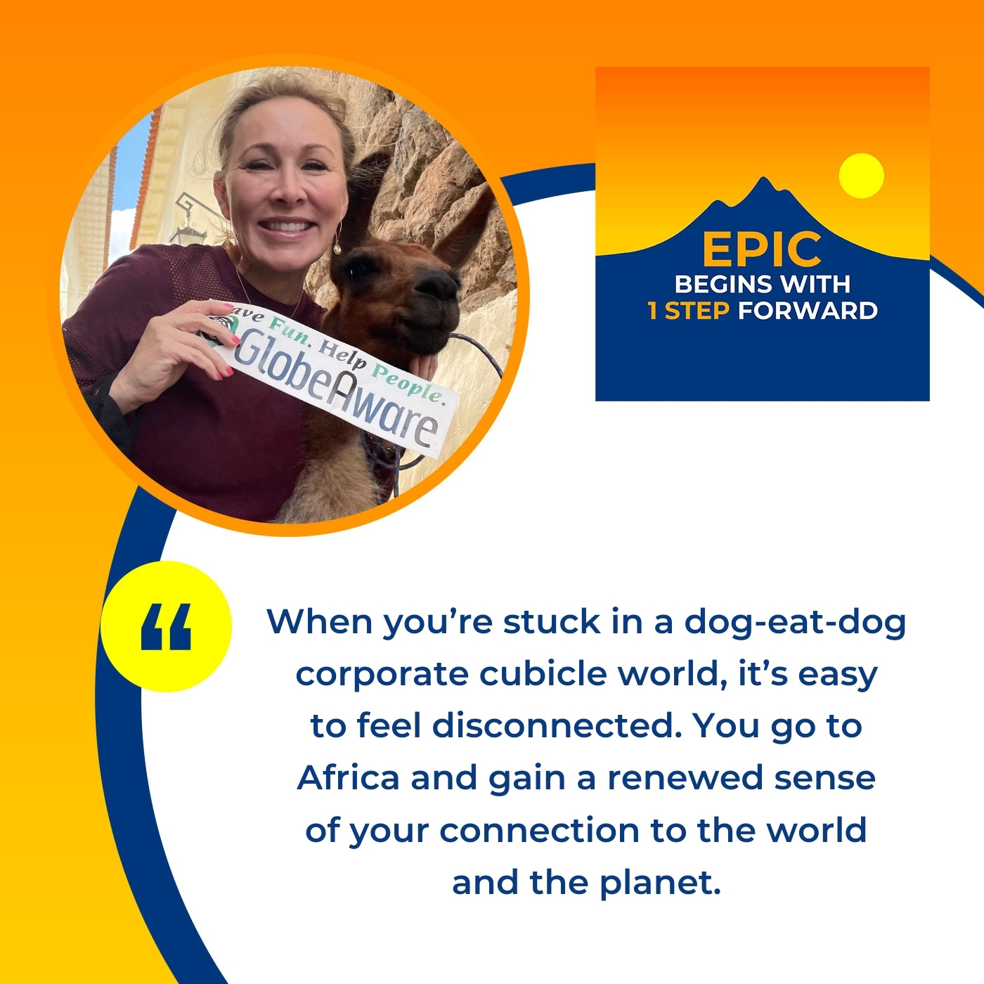 EPIC Begins With 1 Step Forward | Kimberly Haley-Coleman | Adventure In Service