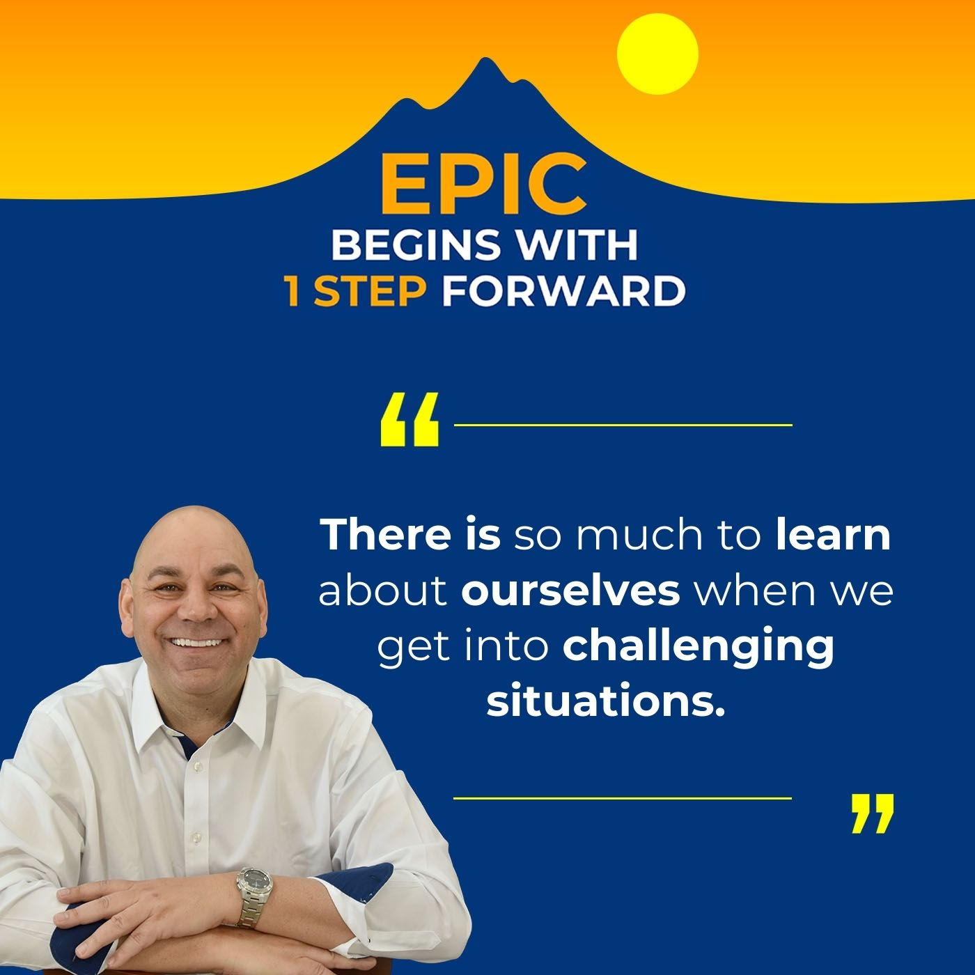 EPIC Begins With 1 Step Forward | Dr. Jeff Reynolds | Cancer