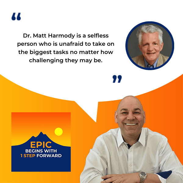 EPIC Begins With 1 Step Forward | Dr. Matt Harmody | Kidney Donor