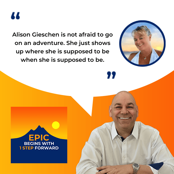 EPIC Begins With 1 Step Forward | Alison Gieschen | Circumnavigator