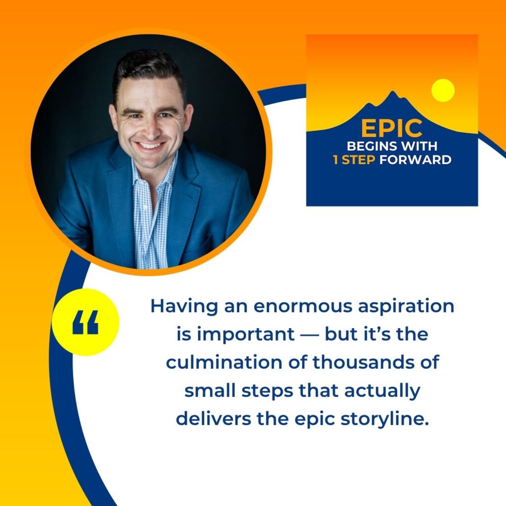 EPIC Begins With 1 Step Forward | Christian “Boo” Boucousis | Fighter Pilot