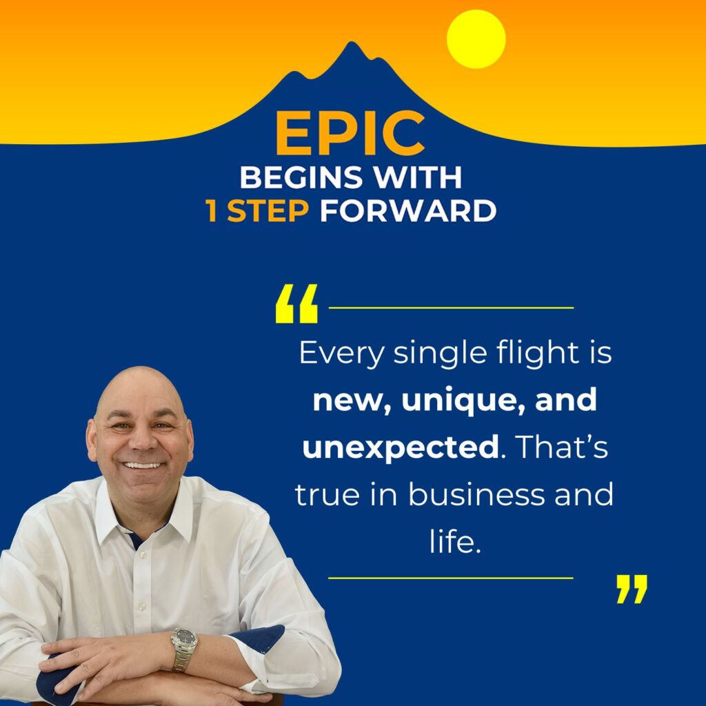 EPIC Begins With 1 Step Forward | Christian “Boo” Boucousis | Fighter Pilot