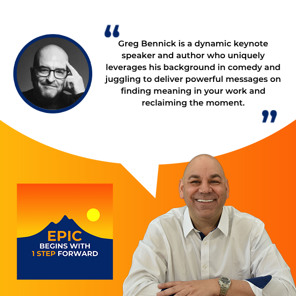 EPIC Begins With 1 Step Forward | Greg Bennick | Fear Of Success