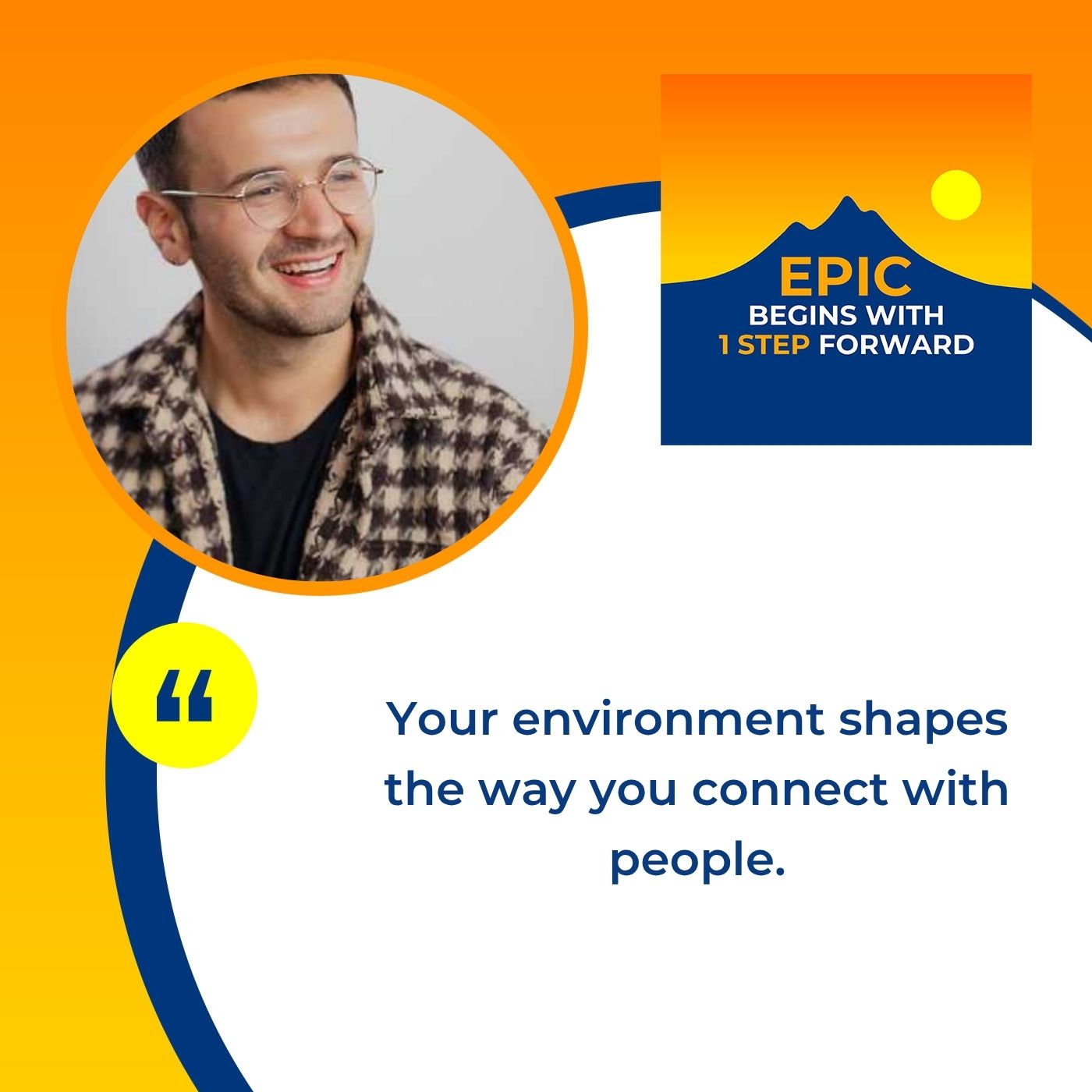 EPIC Begins With 1 Step Forward | Wolfe Lanier | Finding Your Voice