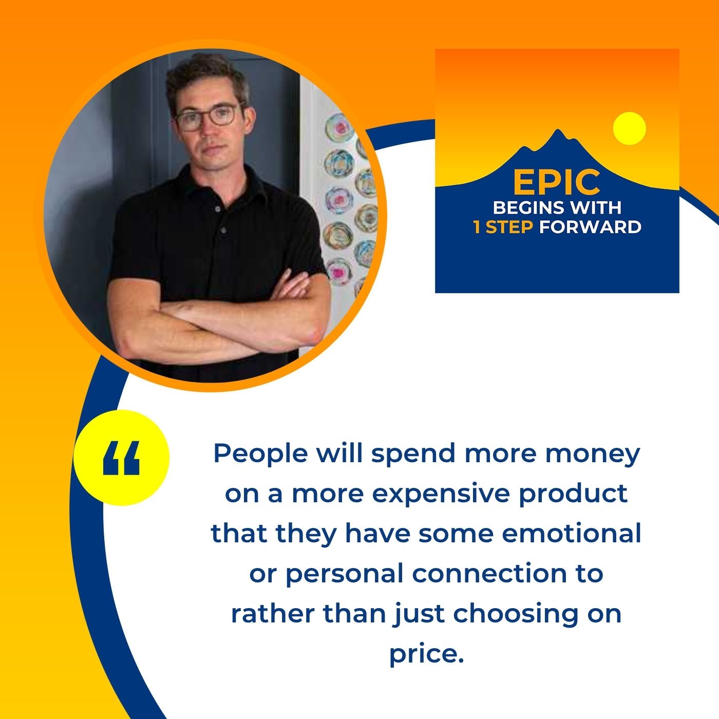 EPIC Begins With 1 Step Forward | T. Christian Helms | Branding