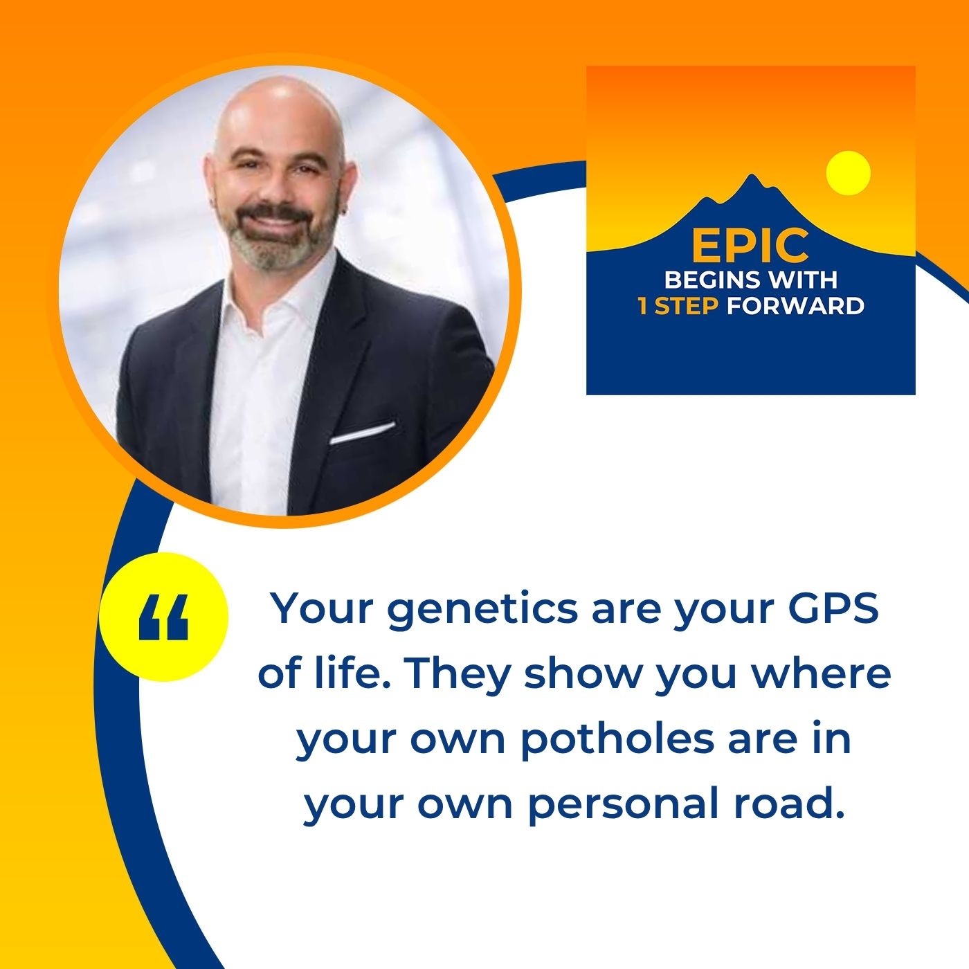 EPIC Begins With 1 Step Forward | Len May | Precision Medicine