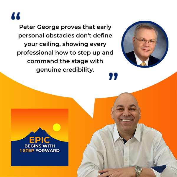EPIC Begins With 1 Step Forward | Peter George | Public Speaking Confidence